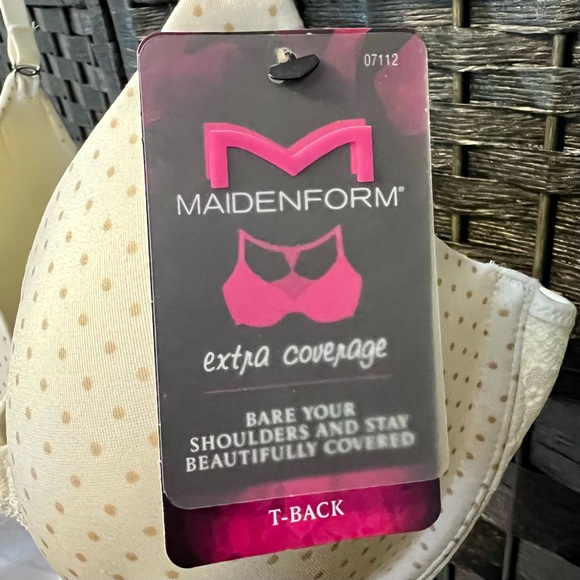 Extra Coverage T-Back Bra NWT - Picture 3 of 4